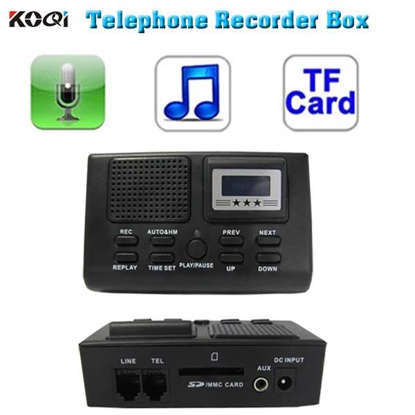 High performance  audio Telephone Recorder with answering machine & 16G SD card