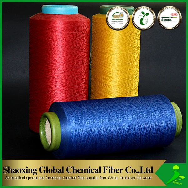 Быстрая доставка Флуоресцентный Красный Colorpolypropylene Пряжи Dty Мультифиламентные Пп Полипропиленовые