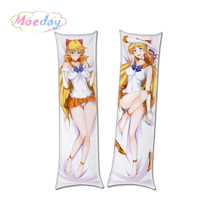 Популярная японская аниме наволочка для постельного белья с изображением Девушки Сейлор Мун