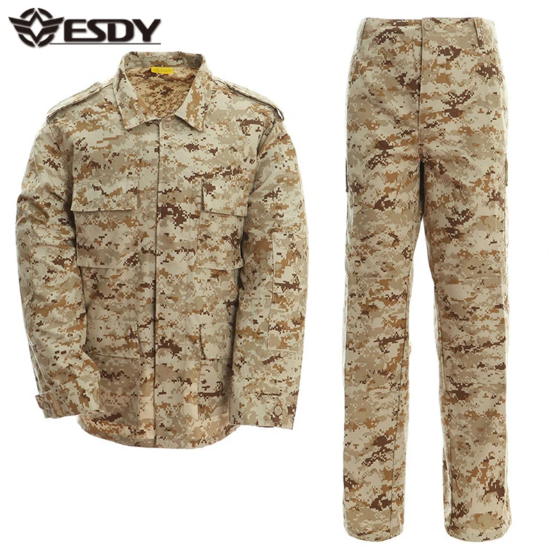 BDU Tactical Assault Suit Combat Hunting US Outdoor Sports Uniforms