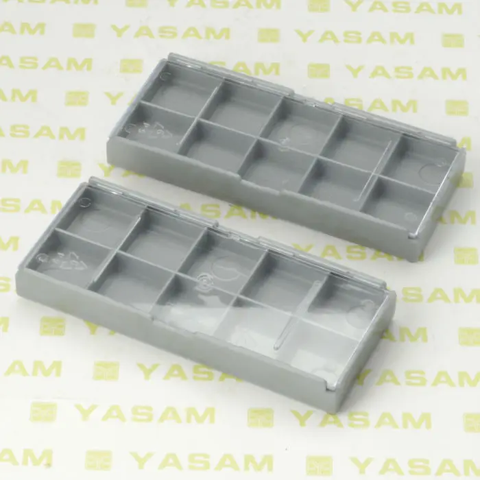 YASAM 91X38X13mm  10 compartments carbide insert plastic storage box