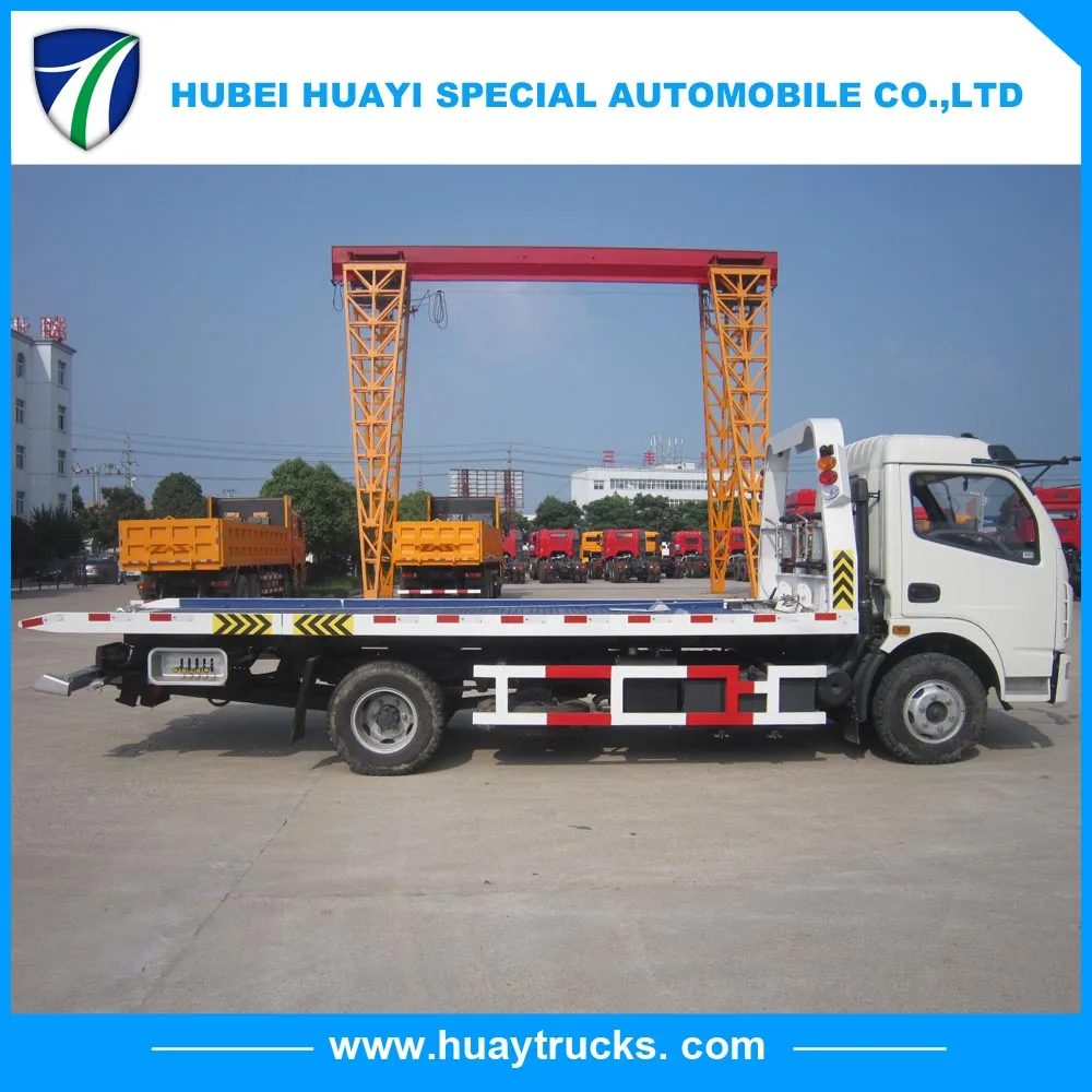 
Dongfeng Duolika 4 tons wrecker truck, tow truck wrecker, wrecker body 