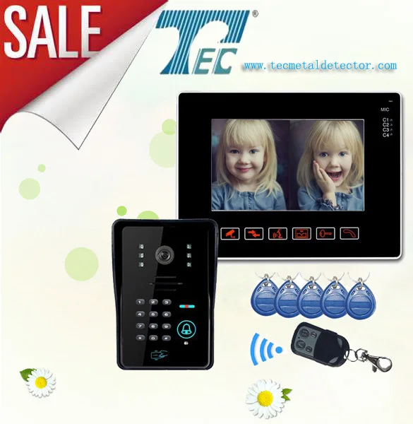 Лучшие предложения по продаже 9-дюймовый видео домофон проводной видео глазок двери камеры TEC901VJIDS11