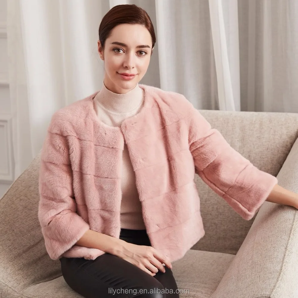 
wholesale women fashion winter faux fox fur coat custom faux fox coat for women Factory price Shenzhen Lily Cheng 