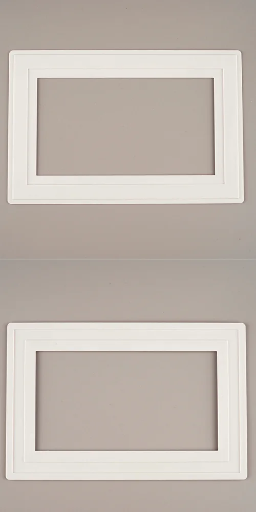 WK 2- gang  finger Plate 10 years warranty