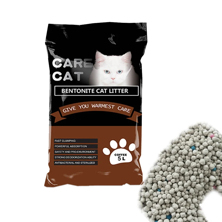 Пыли слипания натрия бентонит кошачьих туалетов