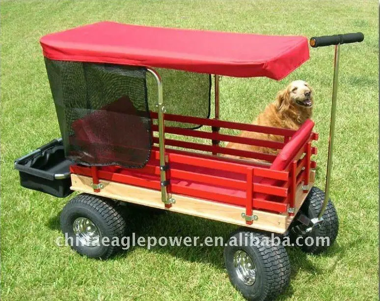 Деревянный вагон с навесом