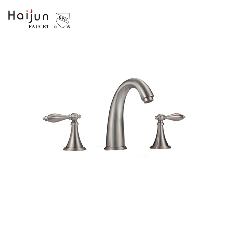 Haijun Nice Design cUPC Dual Handle Bathroom Sanitary Ware Faucet