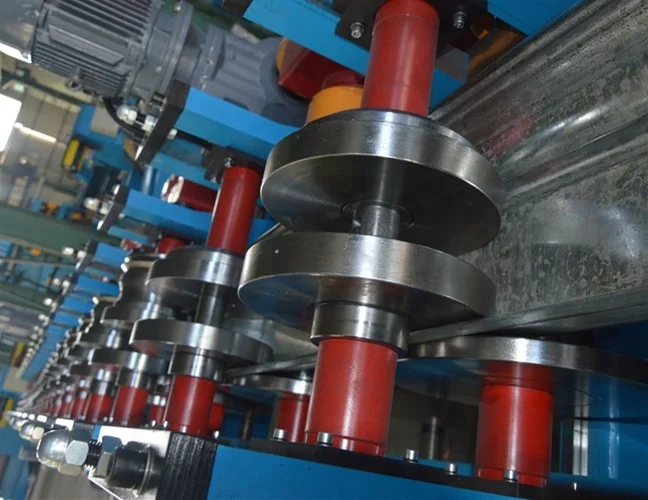 10-15 M / Min Automatic Rain Gutter Roll Forming Machine With Panasonic PlC Control System