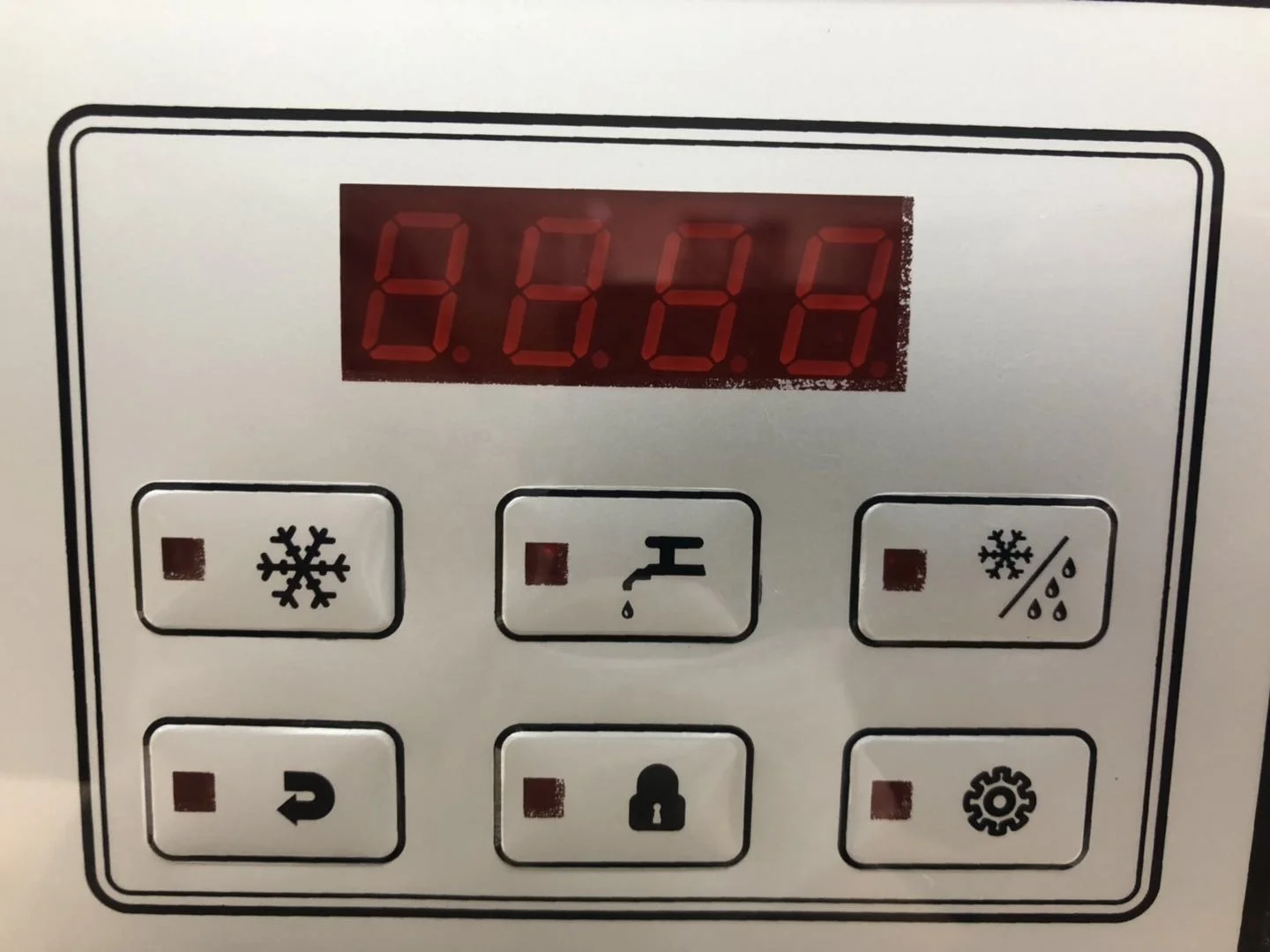 Frozen yogurt machine mesin soft ice cream machine table top