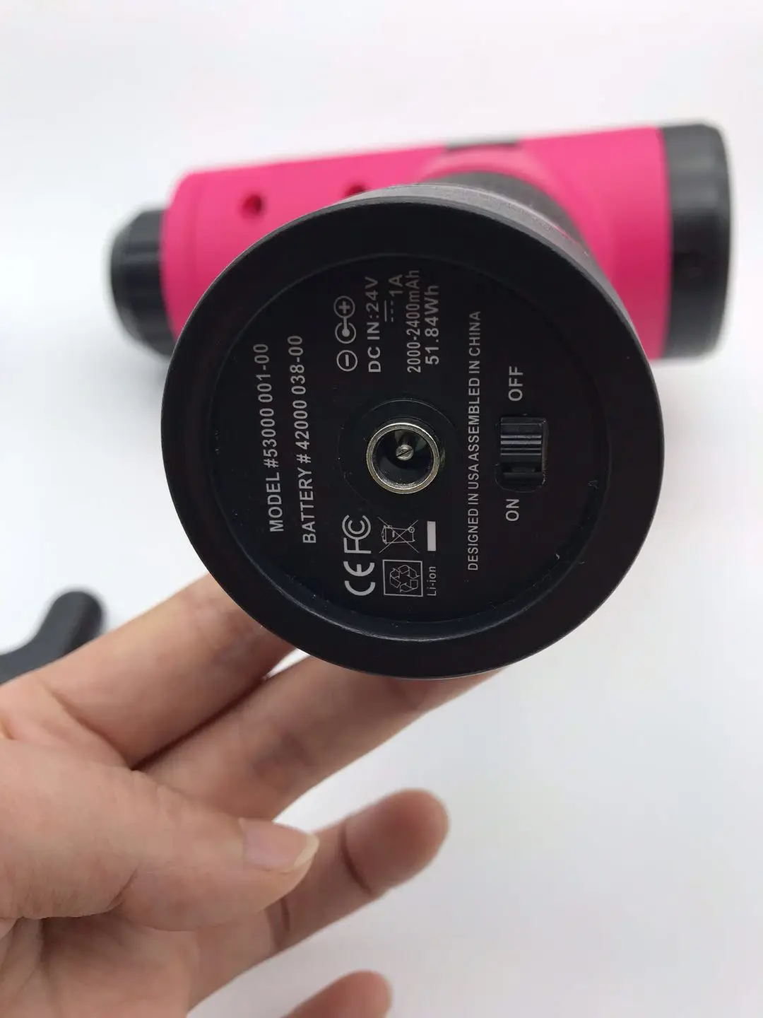 2019 Hot Sale Fitness Body 24 V Massager Muscle Massage Gun