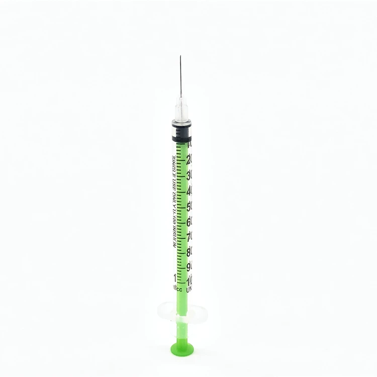 
1ml Disposable Insulin Syringe with Fixed Needle Syringe With Cap 