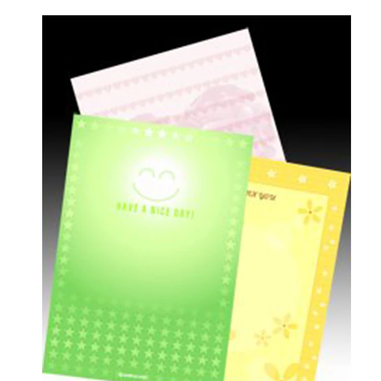 
Eco letter writing paper 