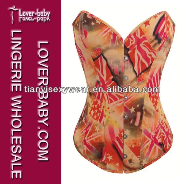 сексуальный флаг печати заводские магазины корсет