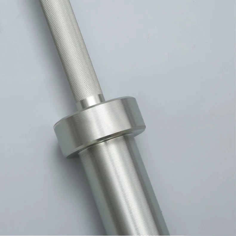 
Weightlifting chrome barbell bar 