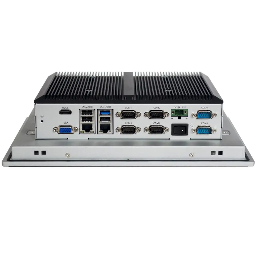 X86 single board mini industrial touch screen panel pc computer 10.4 inch