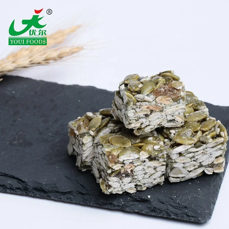 Халяль, тыква и изюм, орех, хрустящие сладкие жевательные конфеты