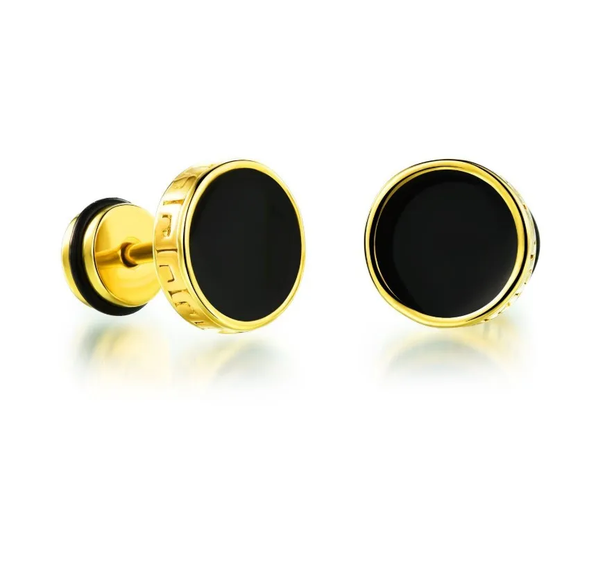 Bulk stud earring  cheap earring men black korean earring for men