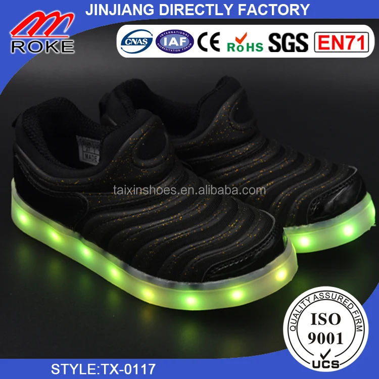 New arrival kids led light shoes sneaker factory supply