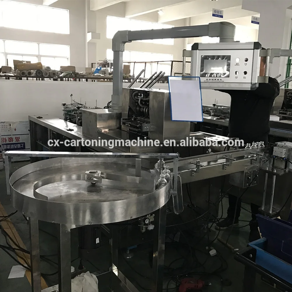 Automatic High Speed Horizontal Intermittent Cartoning Machine For Vials, Sachet, Bottle, Tube
