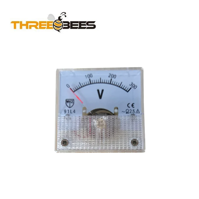 AC 0-450V Analog Panel Volt Voltage Meter Voltmeter Gauge 91L4V