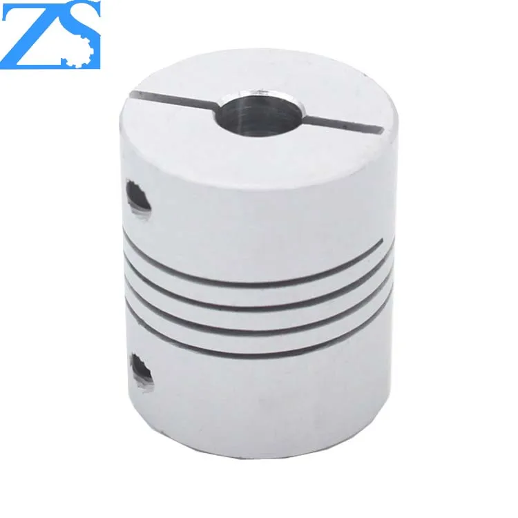 tapered flexible rubber shaft coupling with flange