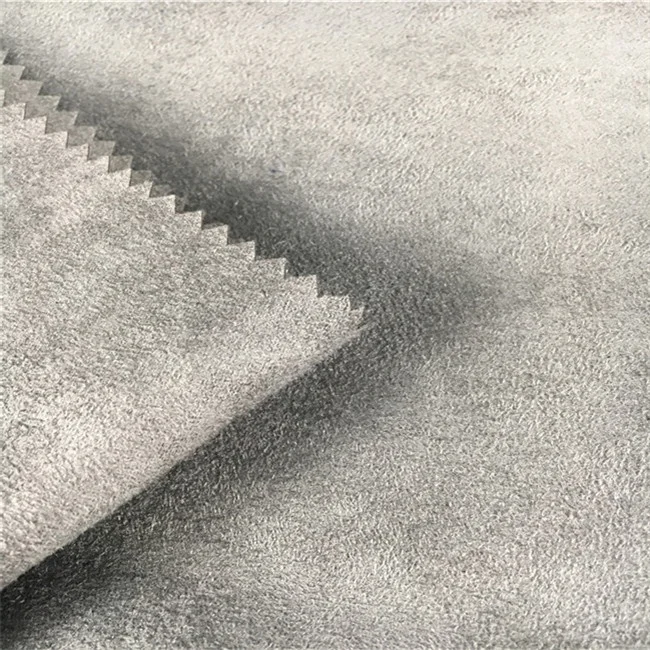 100% polyester suede fabric for suede,bag,shoes ,skirt,sofa