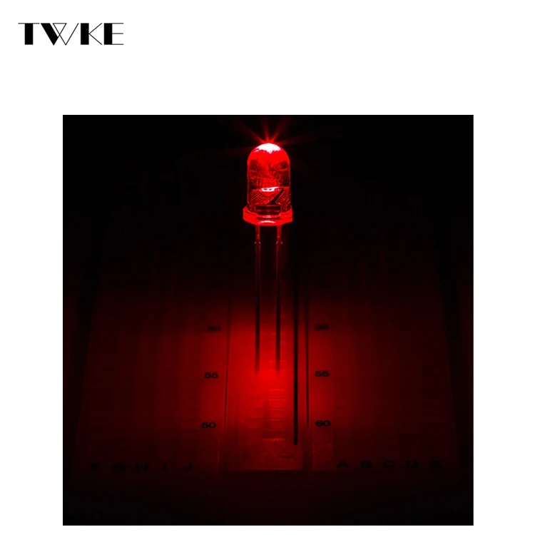 
5mm Mini Led Diode Green Color Through Hole 