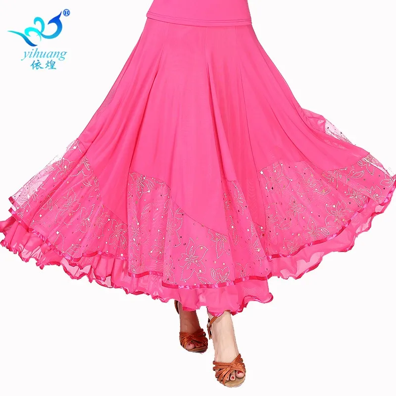 Modern Ballroom Dance Competition Dresses Skirt Adults Standard Ballroom Dress