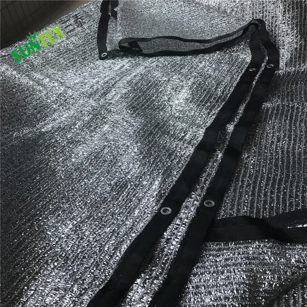 Поставка различных алюминиевых чехлов из полиэтилена высокой плотности/алюминиевая затеняющая ткань, противосолнечная сетка/алюминиевая затеняющая сетка