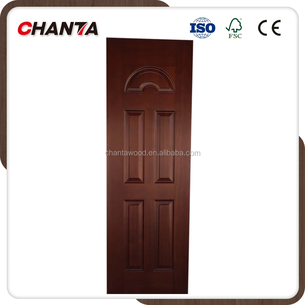 3mm 4mm 4.5mm  HDF  Melamine door skin  from chanta factory direct