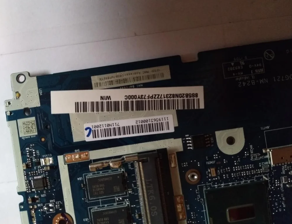 5B20N82317 Motherboard For  IdeaPad 320-14IKB  SYSTEM BOARDS I5-7200U 2G 4G