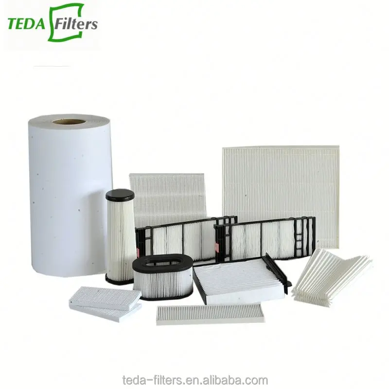 
Special Design Pleated Air Filter Cloth For Cabin Filter 