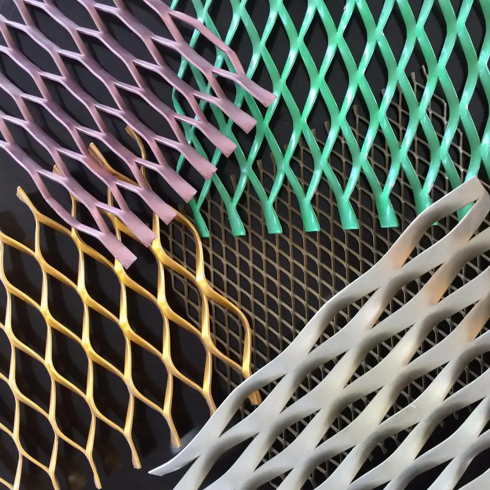 
Алюминиевая занавеска/металлическая сетка для экрана/декоративные алюминиевые расширенные металлические сетчатые панели 