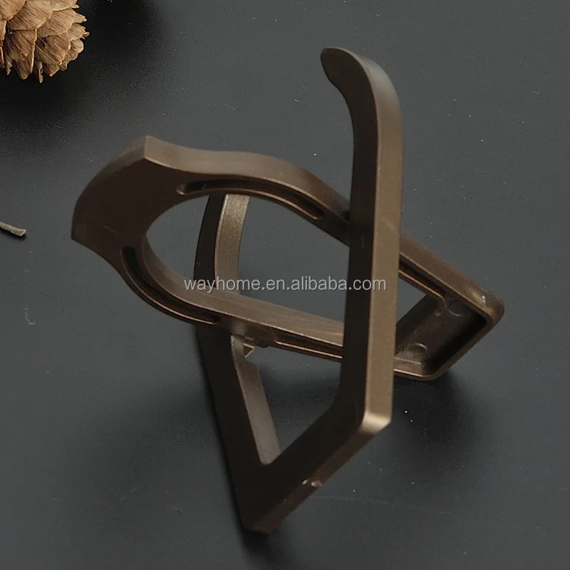 Plastic foldable tobacco smoking pipe stand pipe holder rack Brown