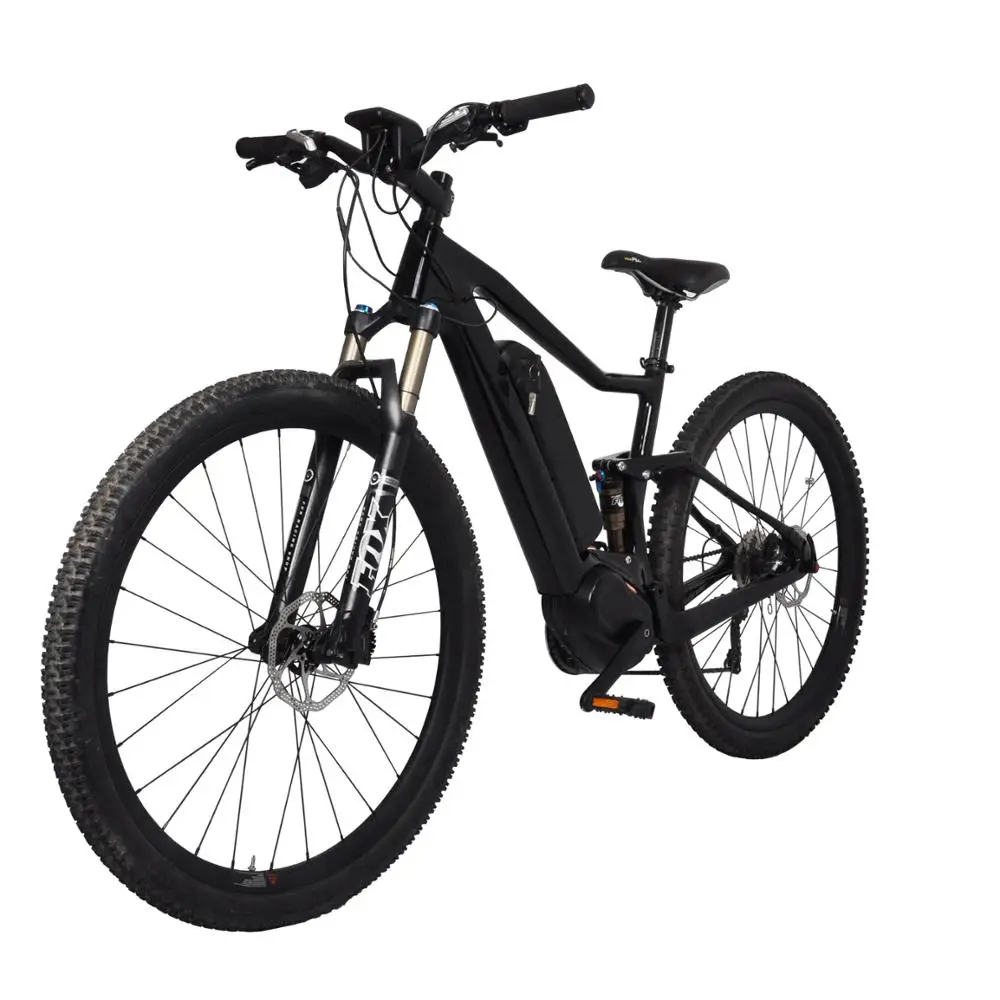 
29er/27er Full Suspension Ebike Frame Carbon 18