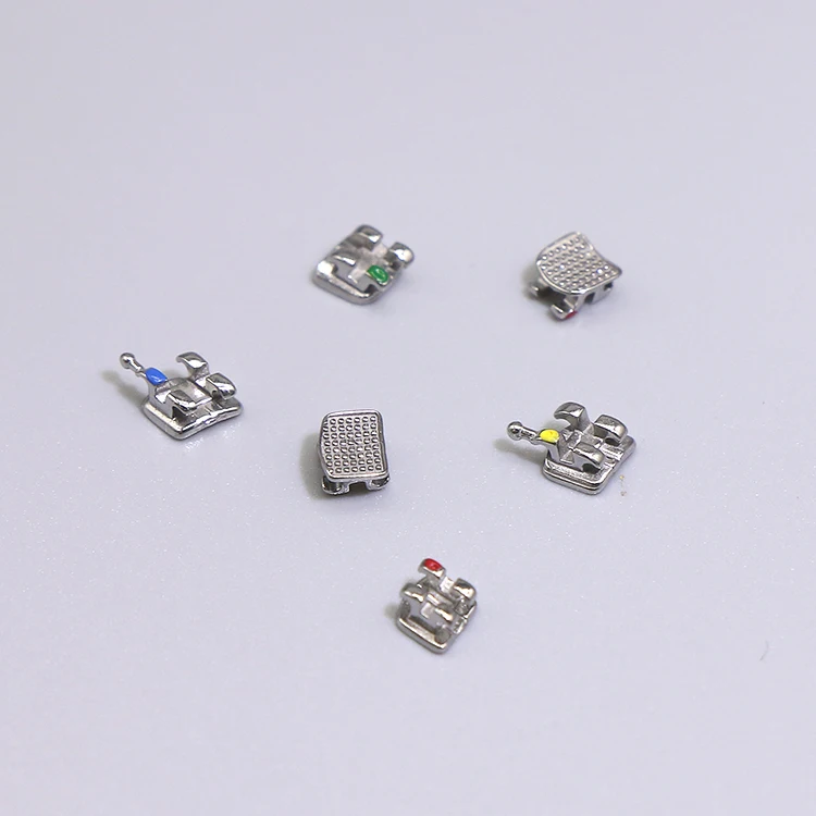China orthodontic 3 hook bracket dental metal materials manufacturer