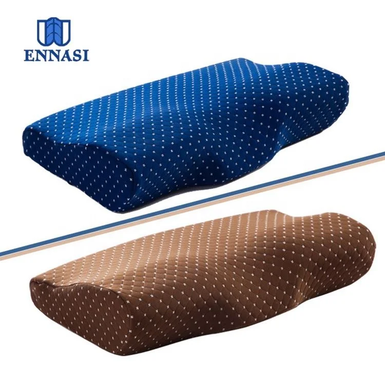 Chinese manufacturer shredded cheap contour memory foam pillow foam memory for neck support pain