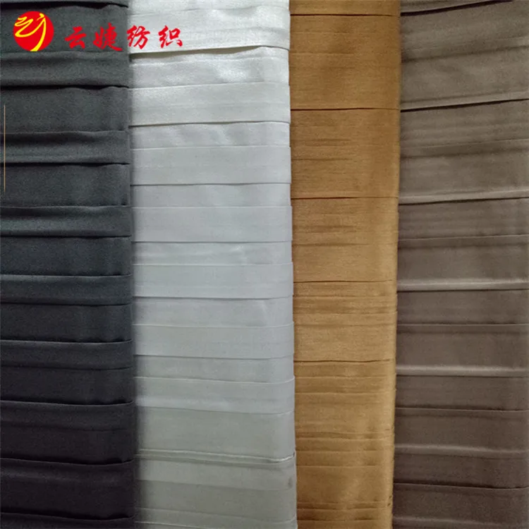 Полиэстер плиссированные 100% шелк герцогиня Атлас