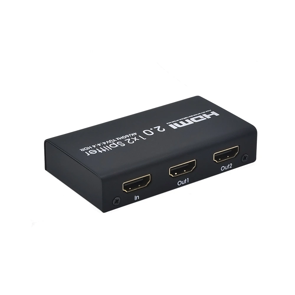  AOEYOO HDMI разветвитель 4k/60hz 1x2 Ver2.0 поддерживает коммутатор HDCP 2 1 в out 4K/60Hz
