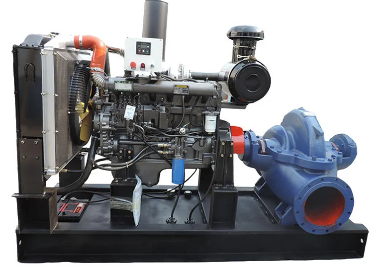 Water pump unit equipement price with Ricardo diesel engines