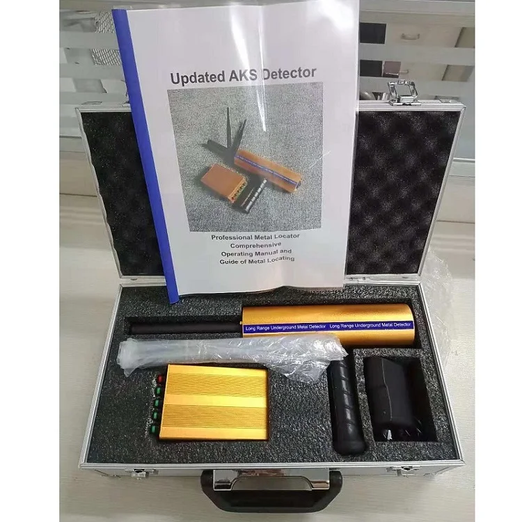 High Performance 3D Underground Diamond Gold Detector Metal Gemstones With AKS Dual Antennas Enhancing Detecting Signal