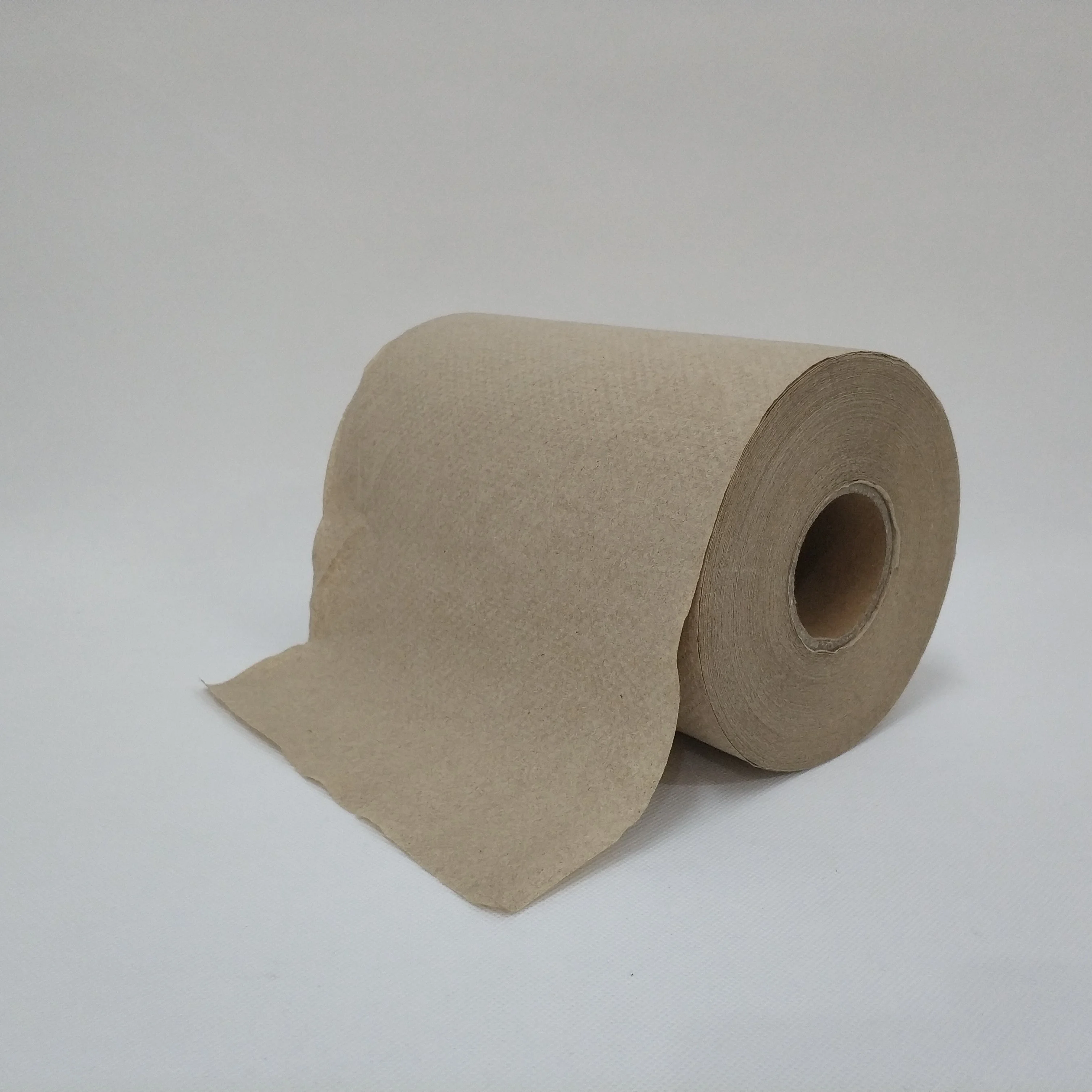 Kraft Roll Paper Towel 350ft Brown Recycle Hand Roll Paper Towel Natural Color Paper Towel Jumbo Roll