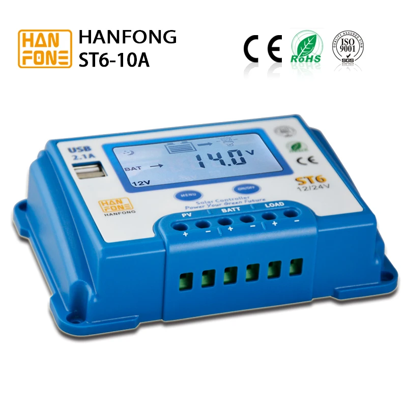 Dual Usb Porsolar Charge Controller 30 Ah Regulator Car Solar Charger Control With Fashion Design