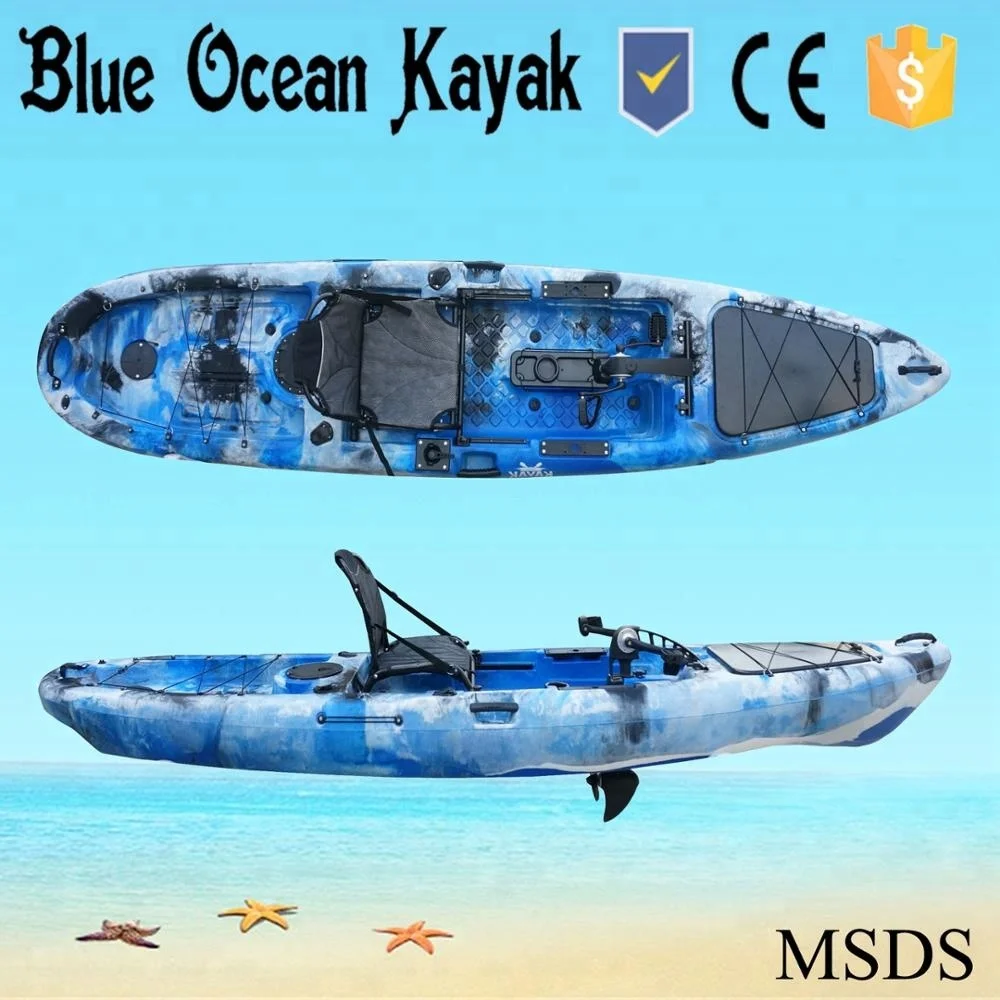 13 Foot kayak- Pedal Propeller Drive Kayak with Rudder Control