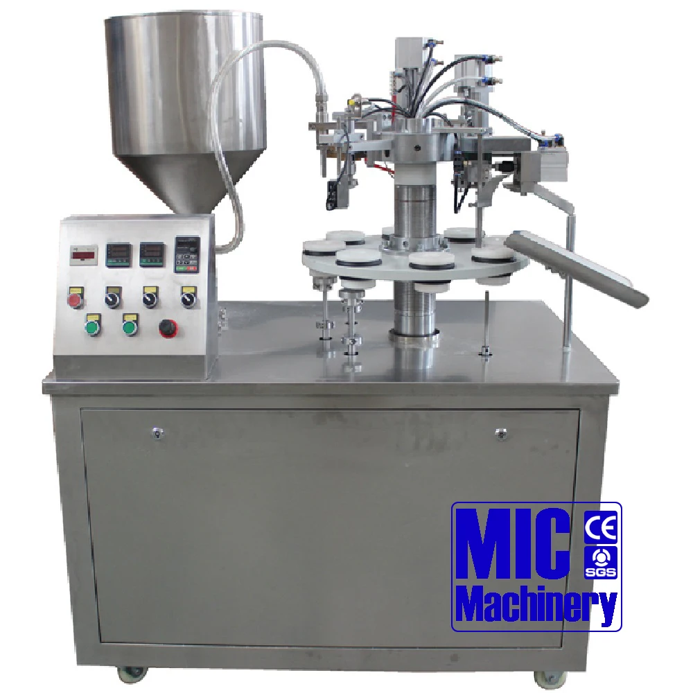 Mic-r30 полу авто мягкая трубка для наполнения машины зубная паста трубка розлива пластиковая трубка розлива и запайки