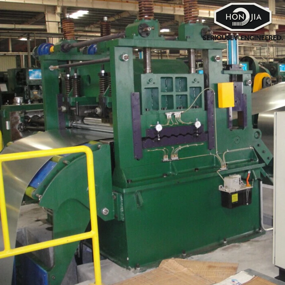 Automatic Sheet Metal Straightening and Cutting Machine