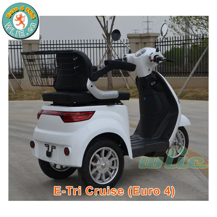 Most selling products hot motor tricycle 3 wheel scooter E-Tri Cruise (Euro 4)
