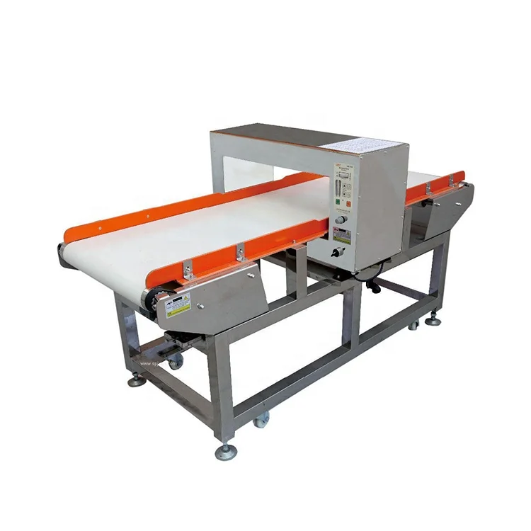 Food grade belt conveyor metal detector for food industry, Metal detector for food