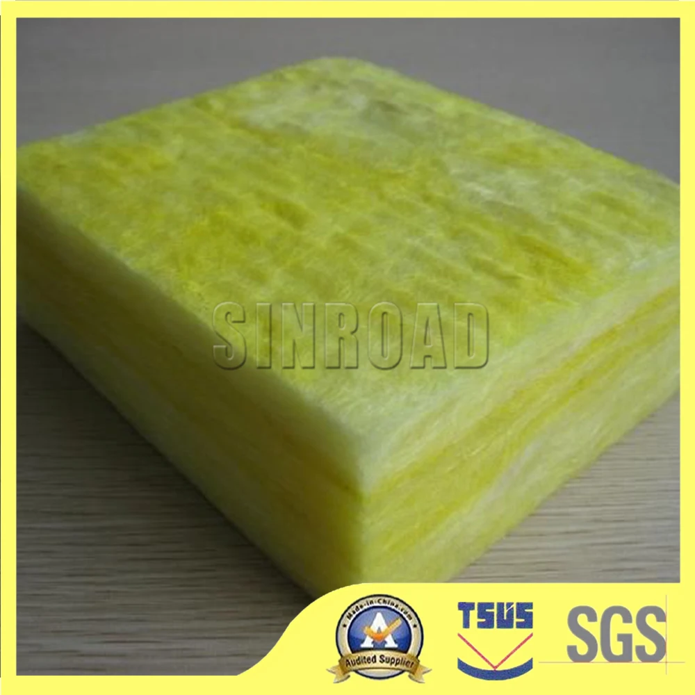 Fire proof glass wool blanket insulation